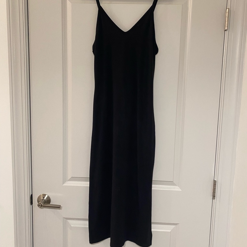 Forever 21 Black Midi Dress